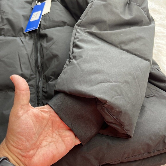 IGYWQ Mens Black Winter Down Jacket Ski Winter Warm Lightweight Packable Size XL - Picture 14 of 16